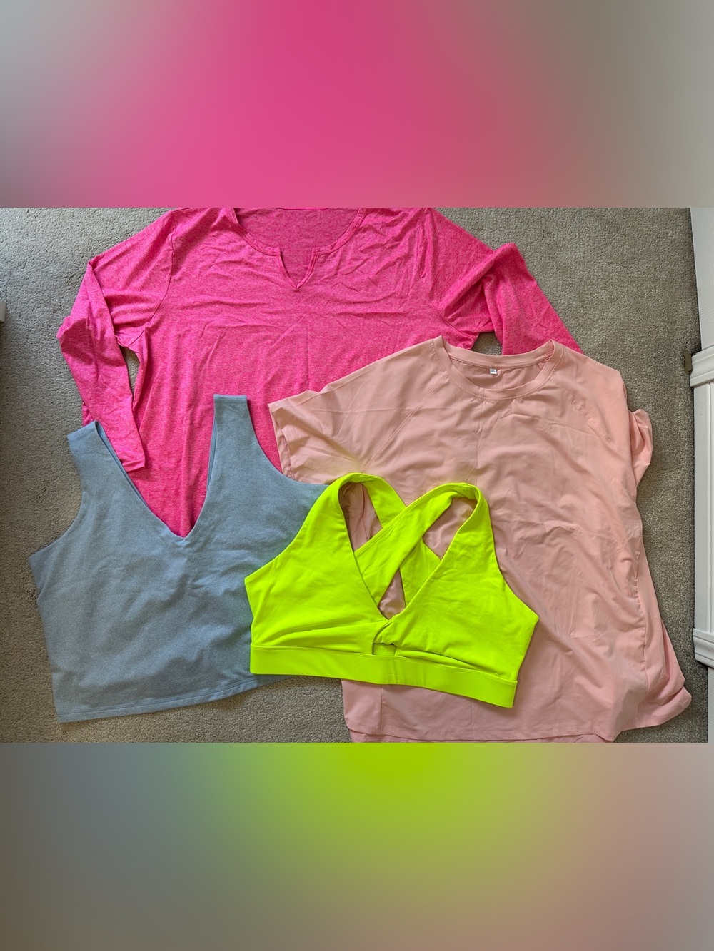 Plus Size Activewear Top Bundle